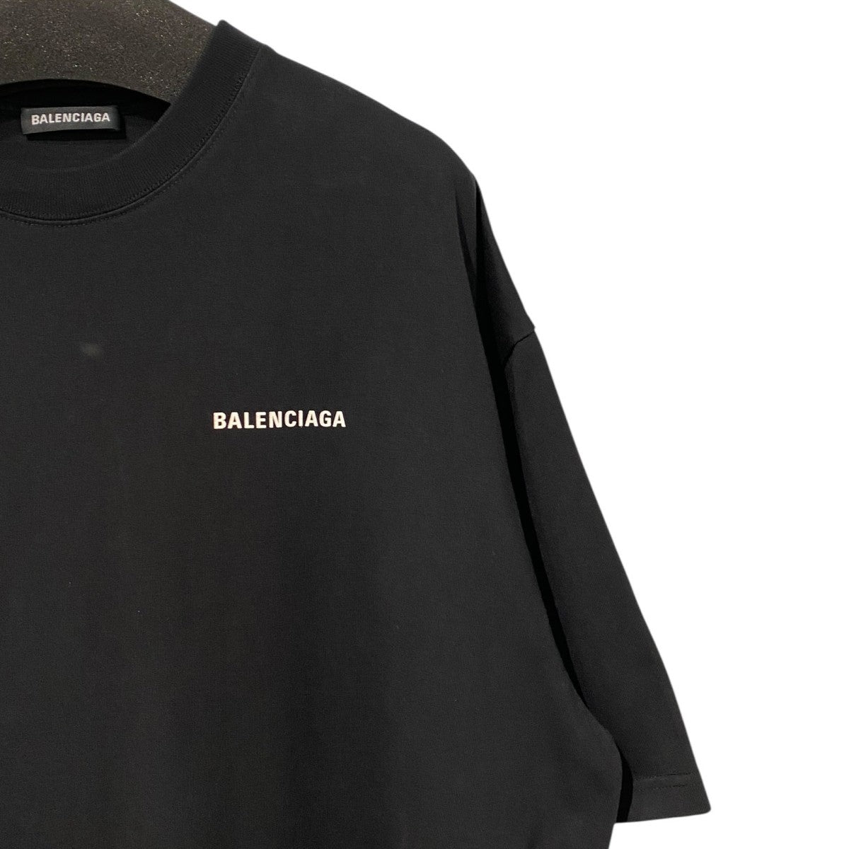 【希少モデル】バレンシアガ☆両面ロゴTシャツ バックロゴ EST.1917 当店一番人気】 希少モデル】バレンシアガ☆両面ロゴTシャツ