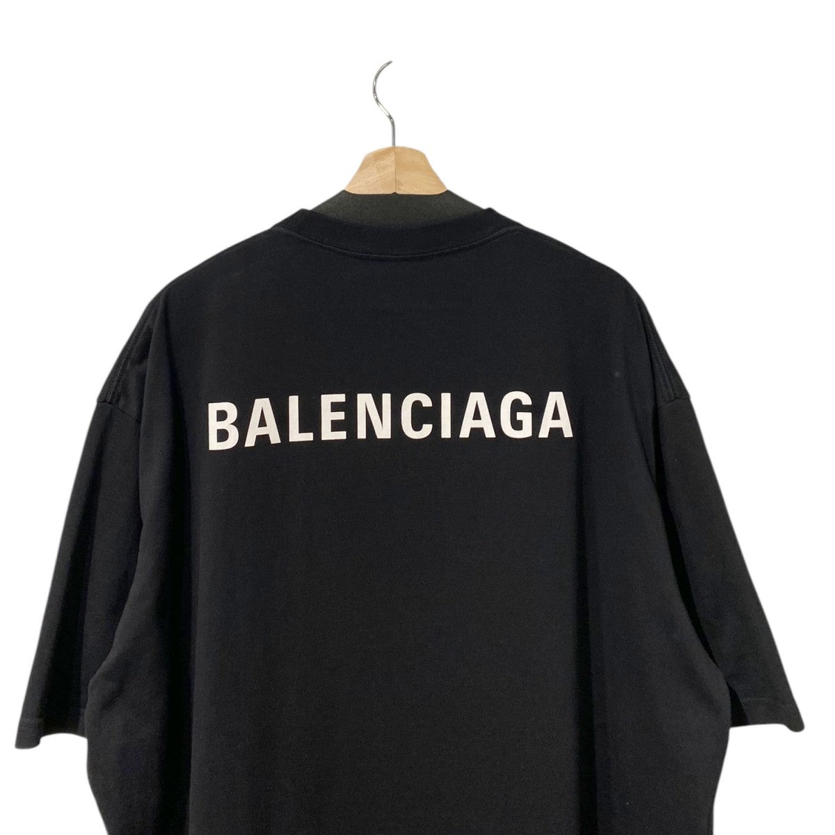 【希少モデル】バレンシアガ☆両面ロゴTシャツ バックロゴ EST.1917 希少モデル】バレンシアガ☆両面ロゴTシャツ バックロゴ EST