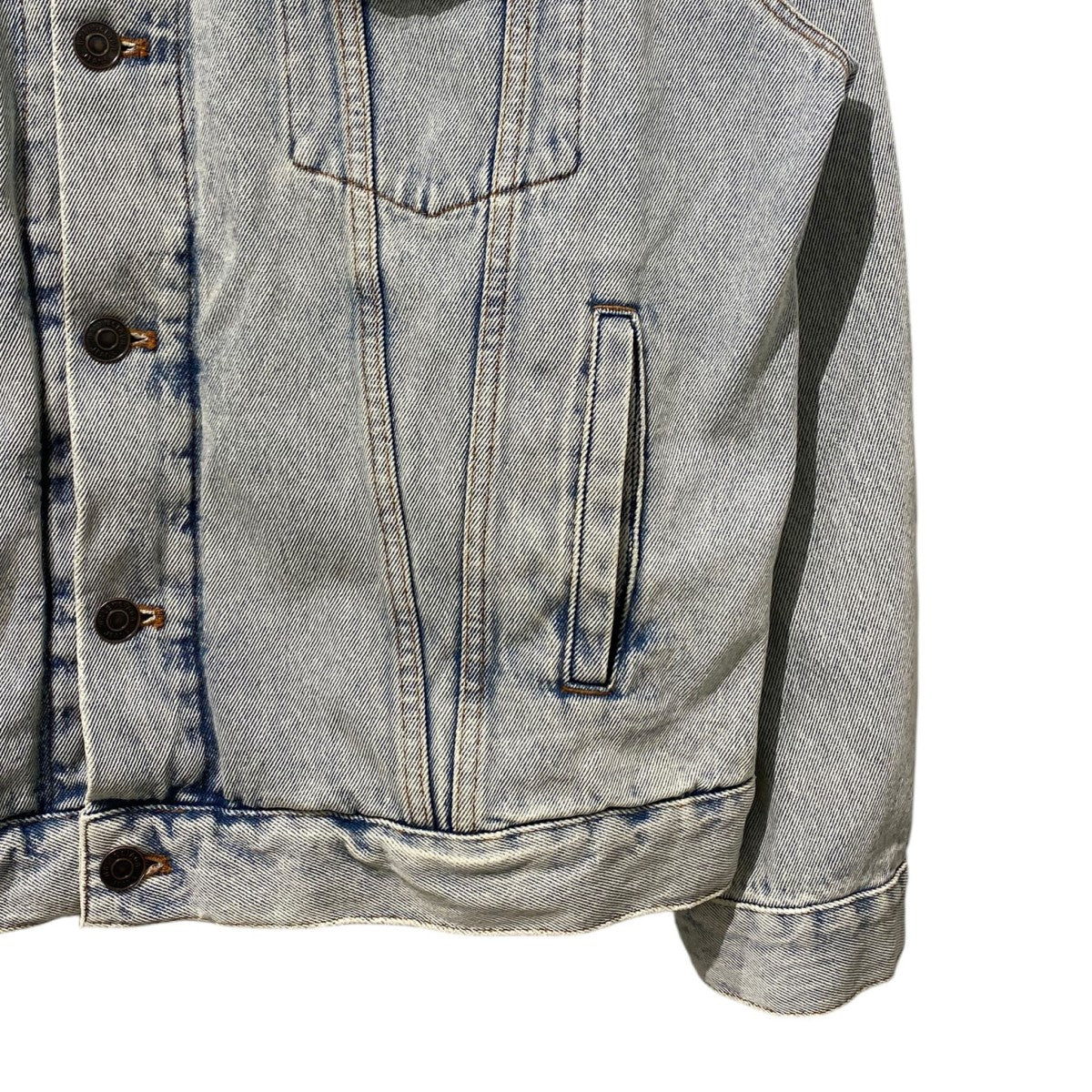 BALENCIAGA(バレンシアガ) 557351 Back Logo Crush Denim Jacket