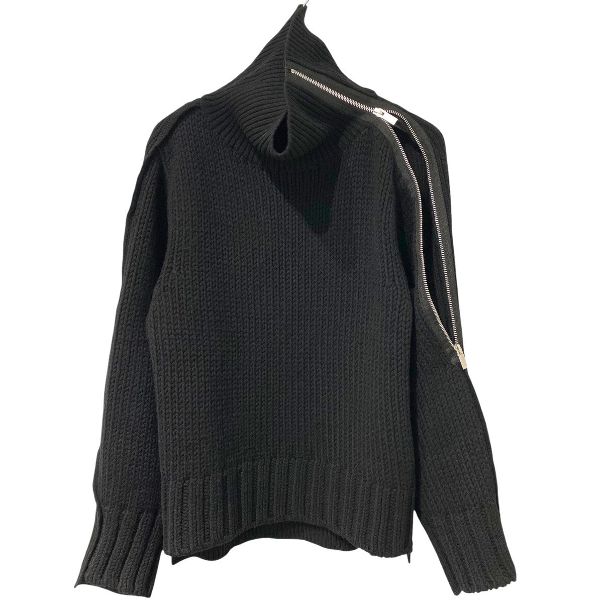 sacai(サカイ) 20-05234 wzip knit pulloverダブルジップ切替ニット