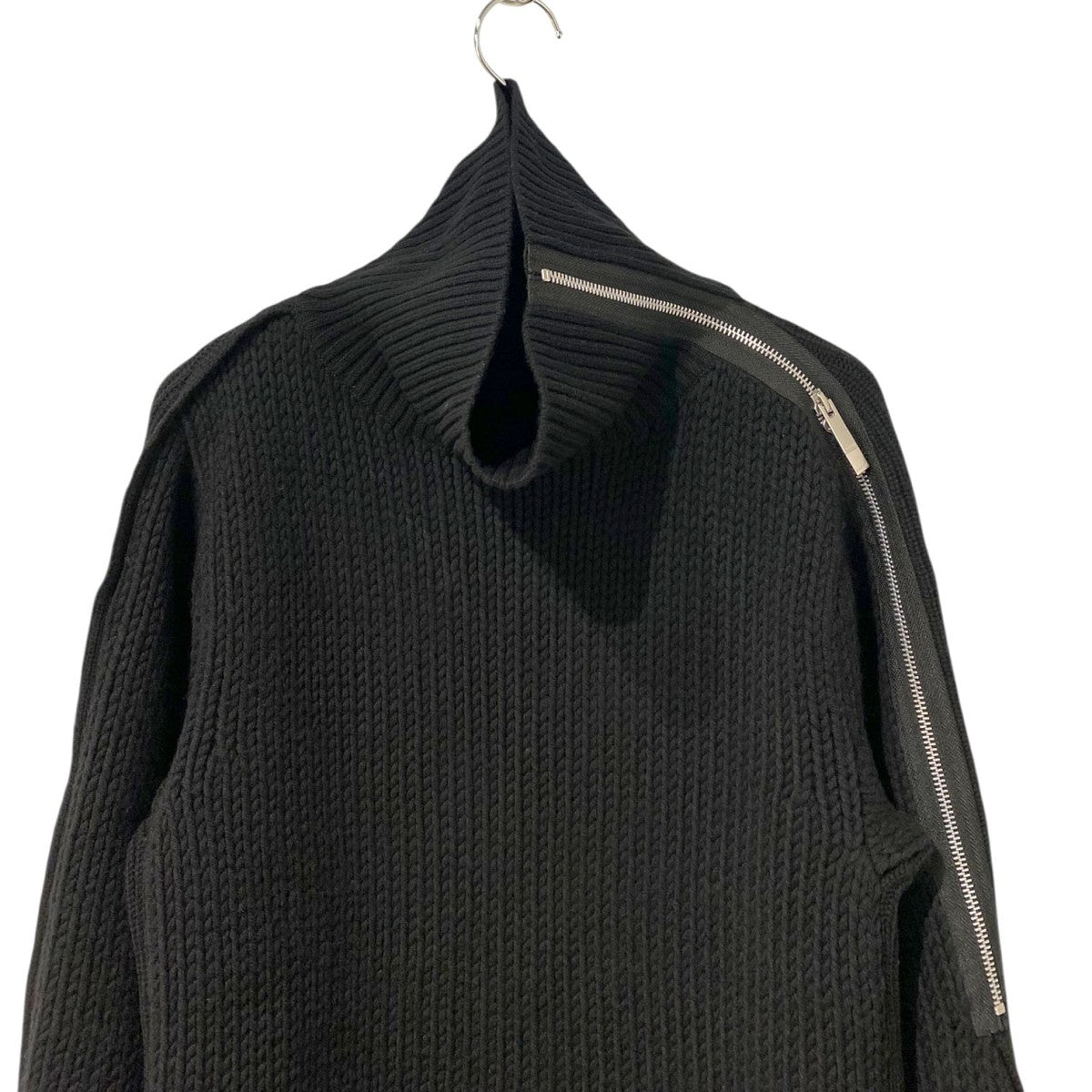 sacai(サカイ) 20-05234 wzip knit pulloverダブルジップ切替ニット