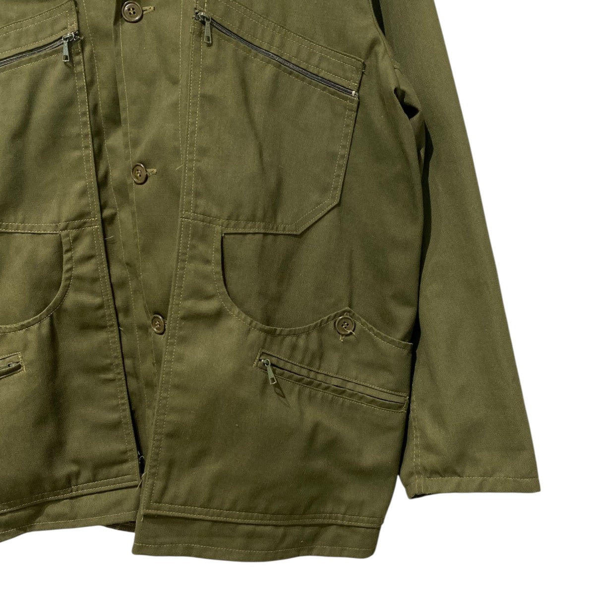 新品未使用 即完売 希少 ステッチハンティングジャケット ミリタリー MILITARY(3 Corri)(ミリタリー) 70-80s イタリア製マルチ