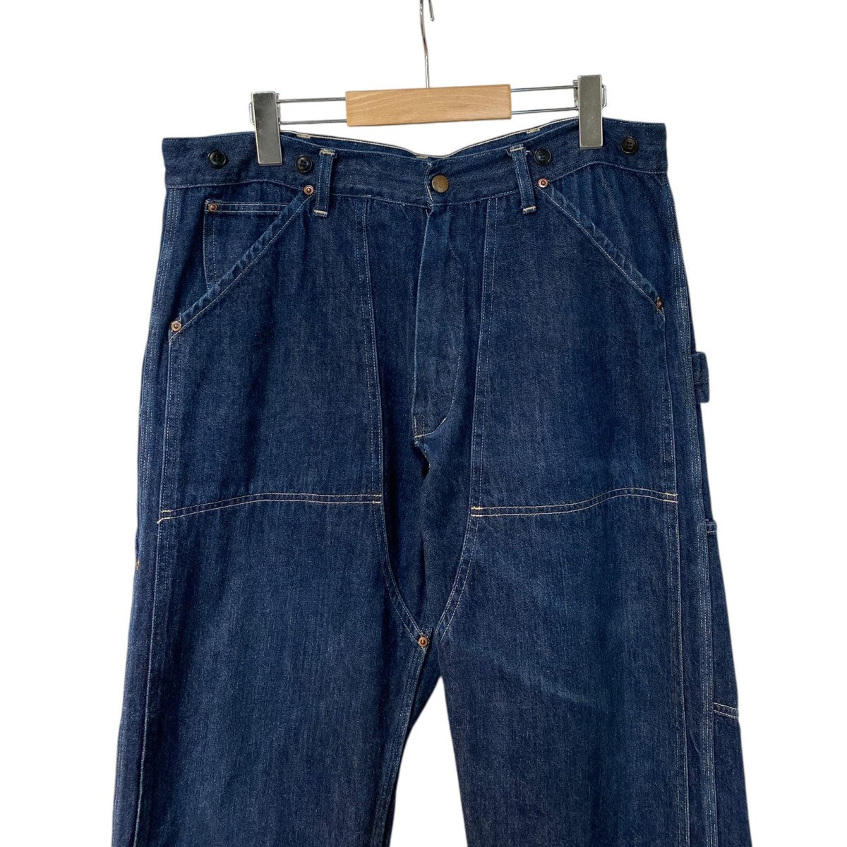 COMOLI レショップ別注 デニムペインターパンツ サイズ2 COMOLI L'ECHOPPE(コモリ レショップ) 21AW別注Denim Painter