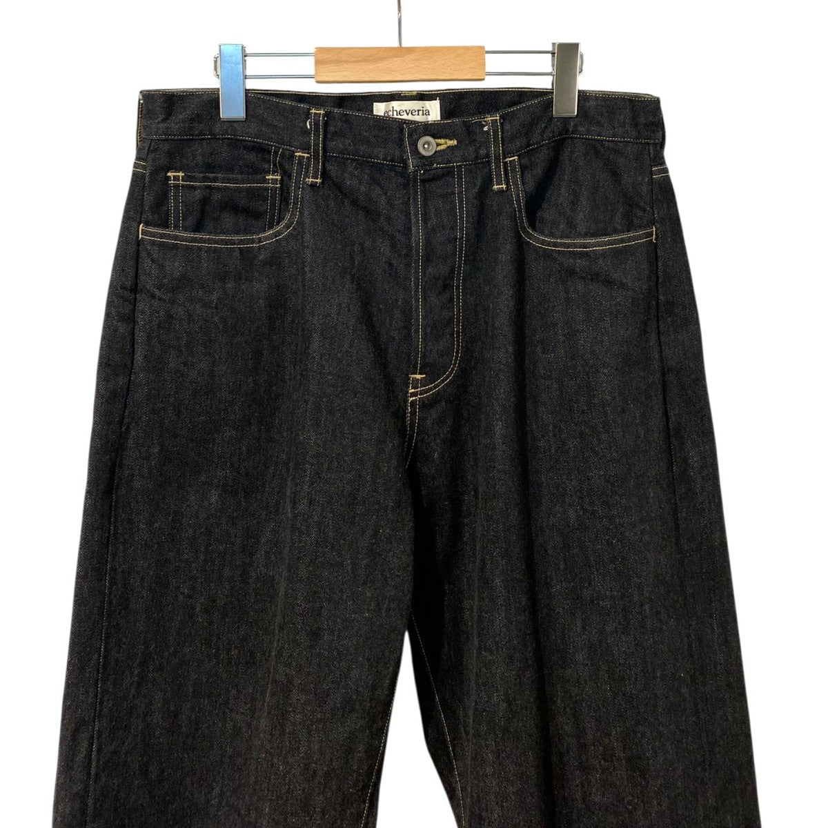 echeveria(エケベリア) 25SSwashed 5p denim pantsウォッシュド