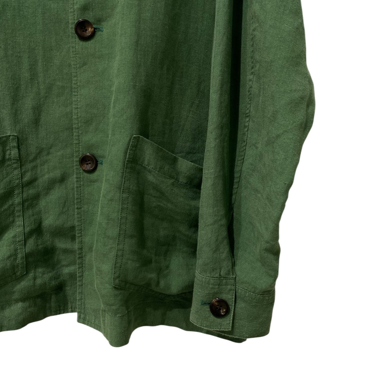 echeveria(エケベリア) Euro Work Linen Jacketユーロワーク