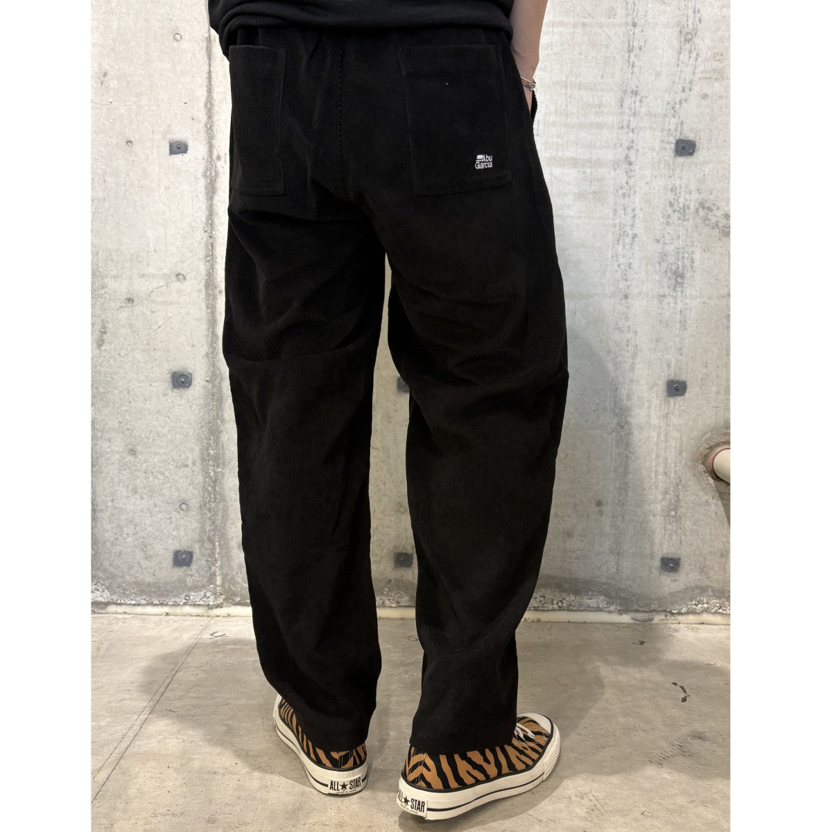 未使用　タグ付　abu garcia RURE BOX PANTS L 黒 ABU GARCIA（アブ・ガルシア）の「Abu Garcia LURE BOX PANTS