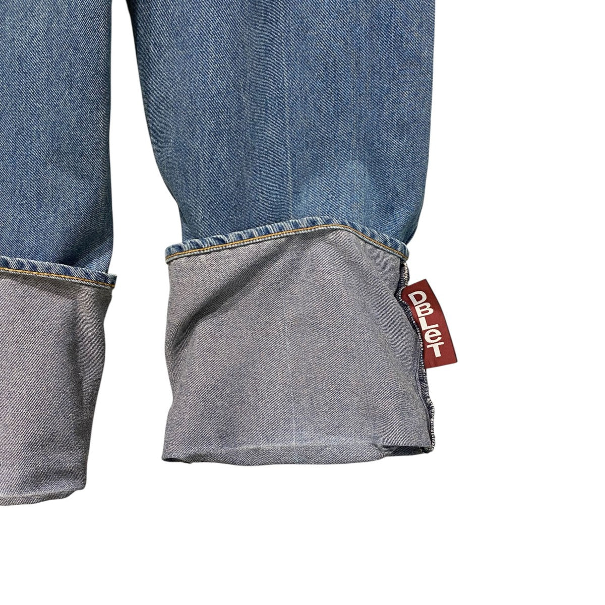 doublet(ダブレット) Recycle Denim Low-Rise Denim Pants
