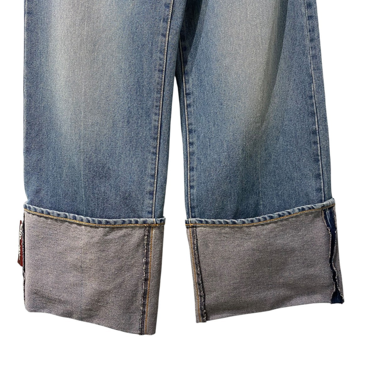 貴重品　doublet リサイクルデニム doublet(ダブレット) Recycle Denim Low-Rise Denim Pants