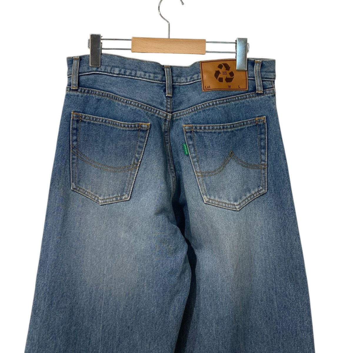 【新品タグ付き】doublet 21AW FLARE DENIM PANTS doublet ダブレット Recycle Denim Low-Rise Pantsリサイクル