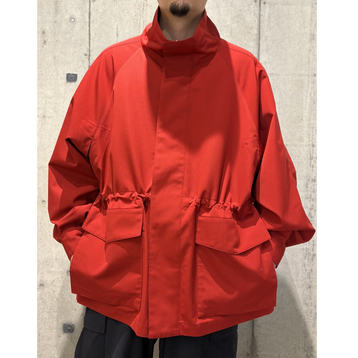AURALEE(オーラリー) 25SSWool Max Canvas High Neck Zip