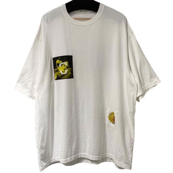 UNDERCOVER 25SSランダムプリントパッチTシャツUP1E4805-1 古着・中古-1枚目のアイテム画像