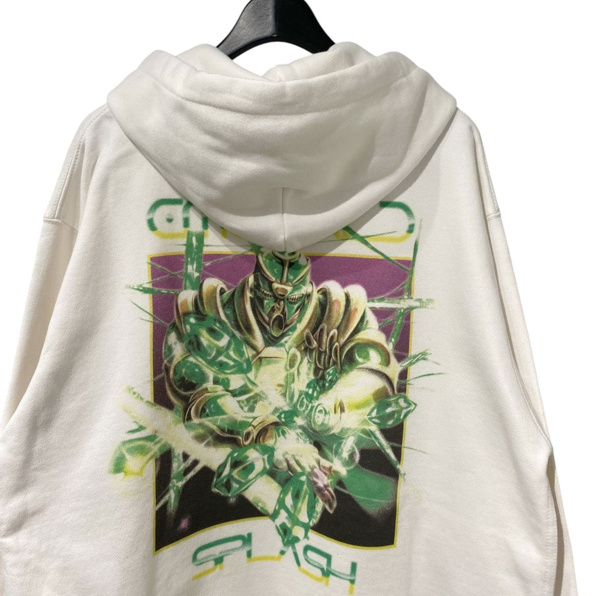 glamb×ジョジョの奇妙な冒険 Hierophant Green Hoodie