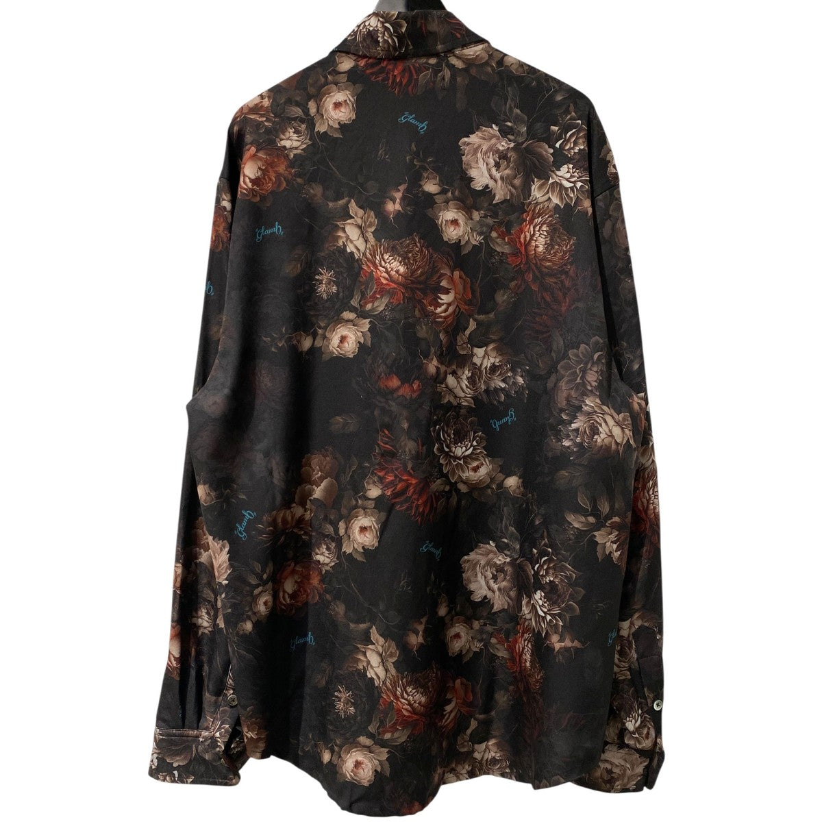 glamb(グラム) 24SSEden Shirtフラワー花総柄ストレッチシャツ