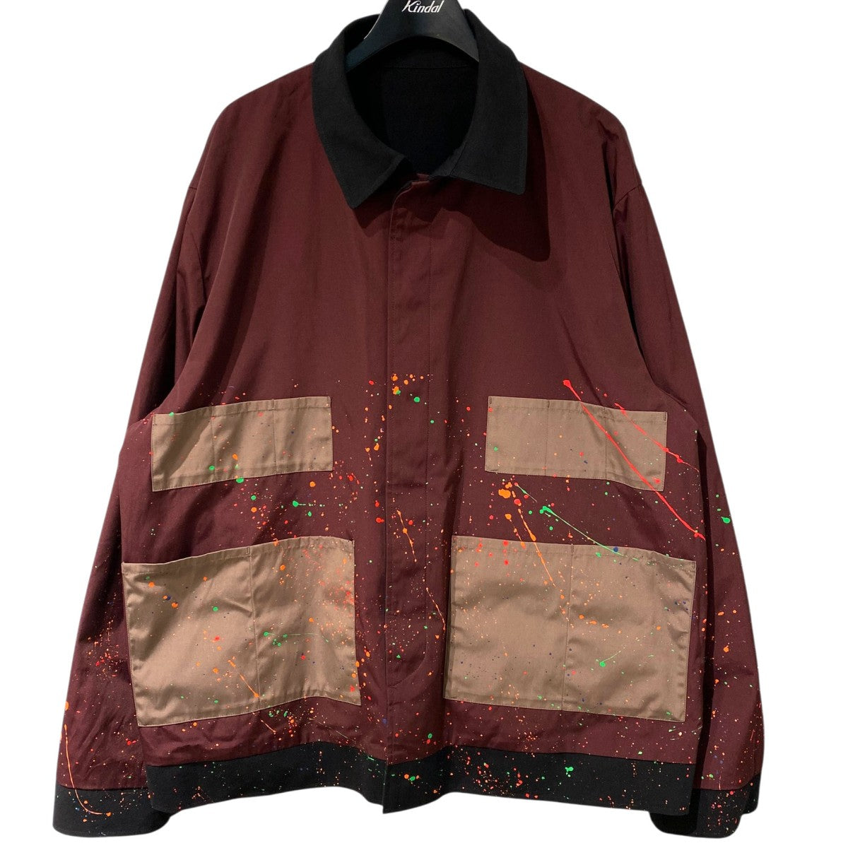 glambマルチマテリアルツイードジャケット　Ｌ glamb(グラム) Killer Street Reversible JKTリバーシブル