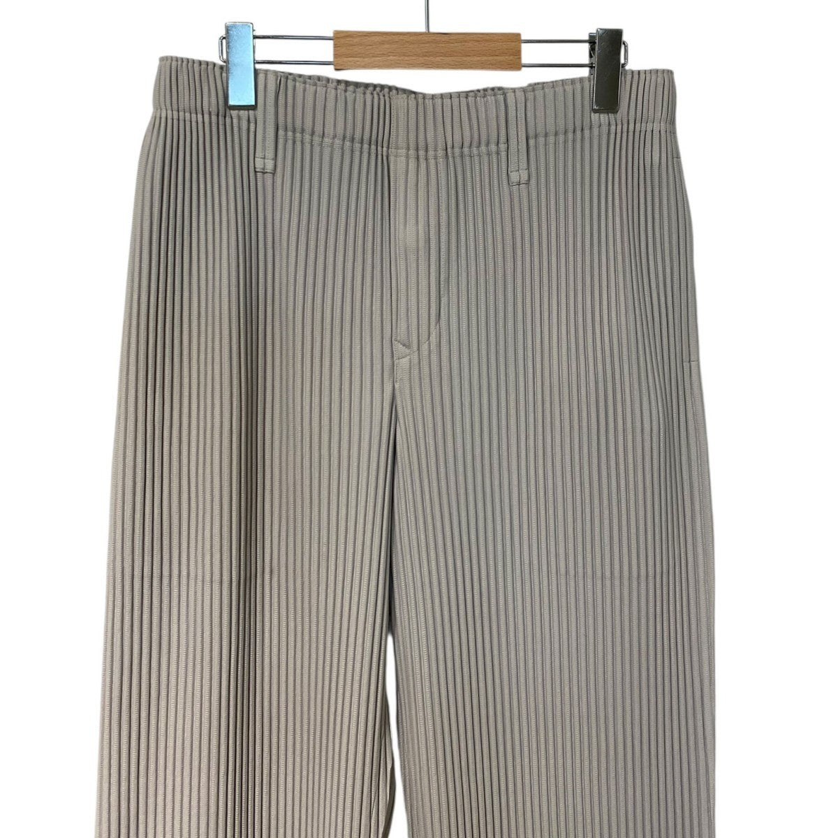 オムプリッセイッセイミヤケ ストレートパンツ　サイズ2 ISSEY MIYAKE - homme plisse issey miyake ストレートパンツ 2