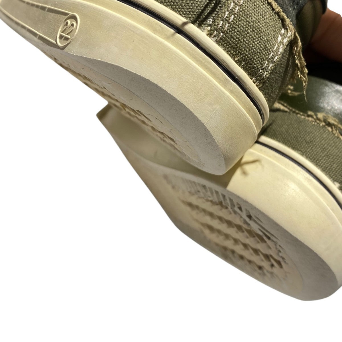 Maison Margiela レザー スニーカー　カーキ　42 Maison Margiela Khaki 50-50 Sneakers Maison Margiela