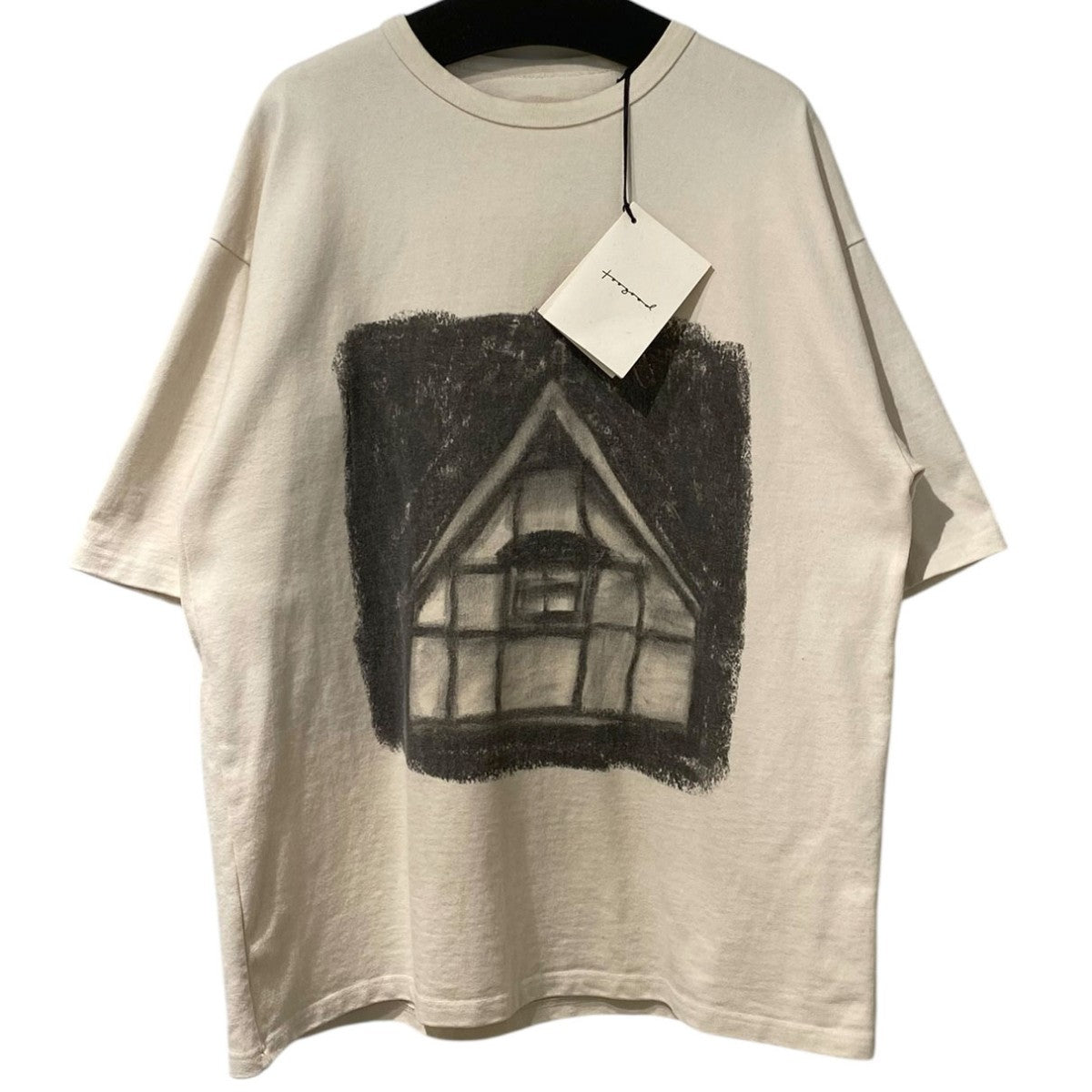 toogood 21AWThe Shearer T-Shirt Organic JerseyオーガニックコットンオーバーサイズプリントTシャツ 古着・中古-1枚目のアイテム画像