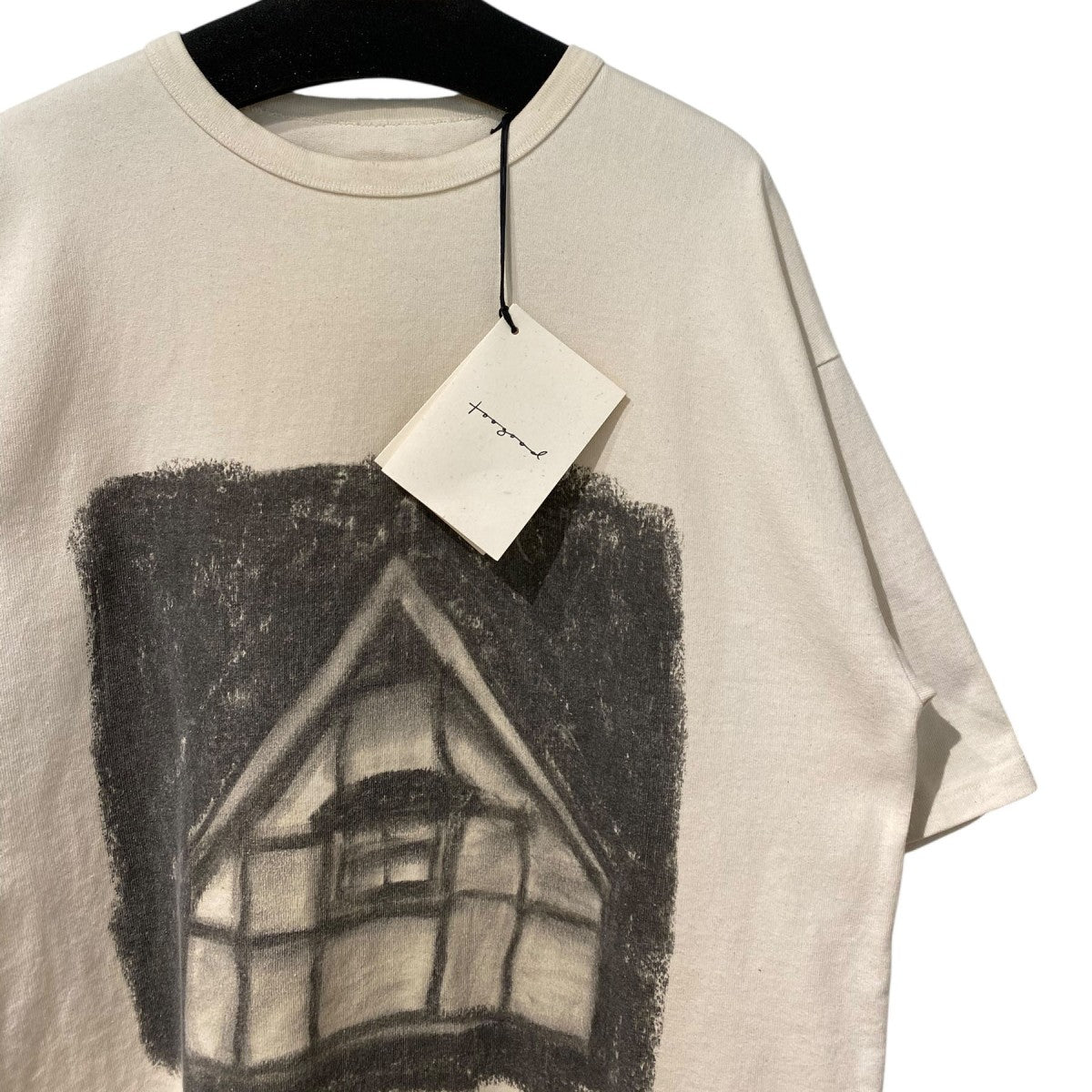 toogood 21AWThe Shearer T-Shirt Organic JerseyオーガニックコットンオーバーサイズプリントTシャツ 古着・中古-5枚目のアイテム画像