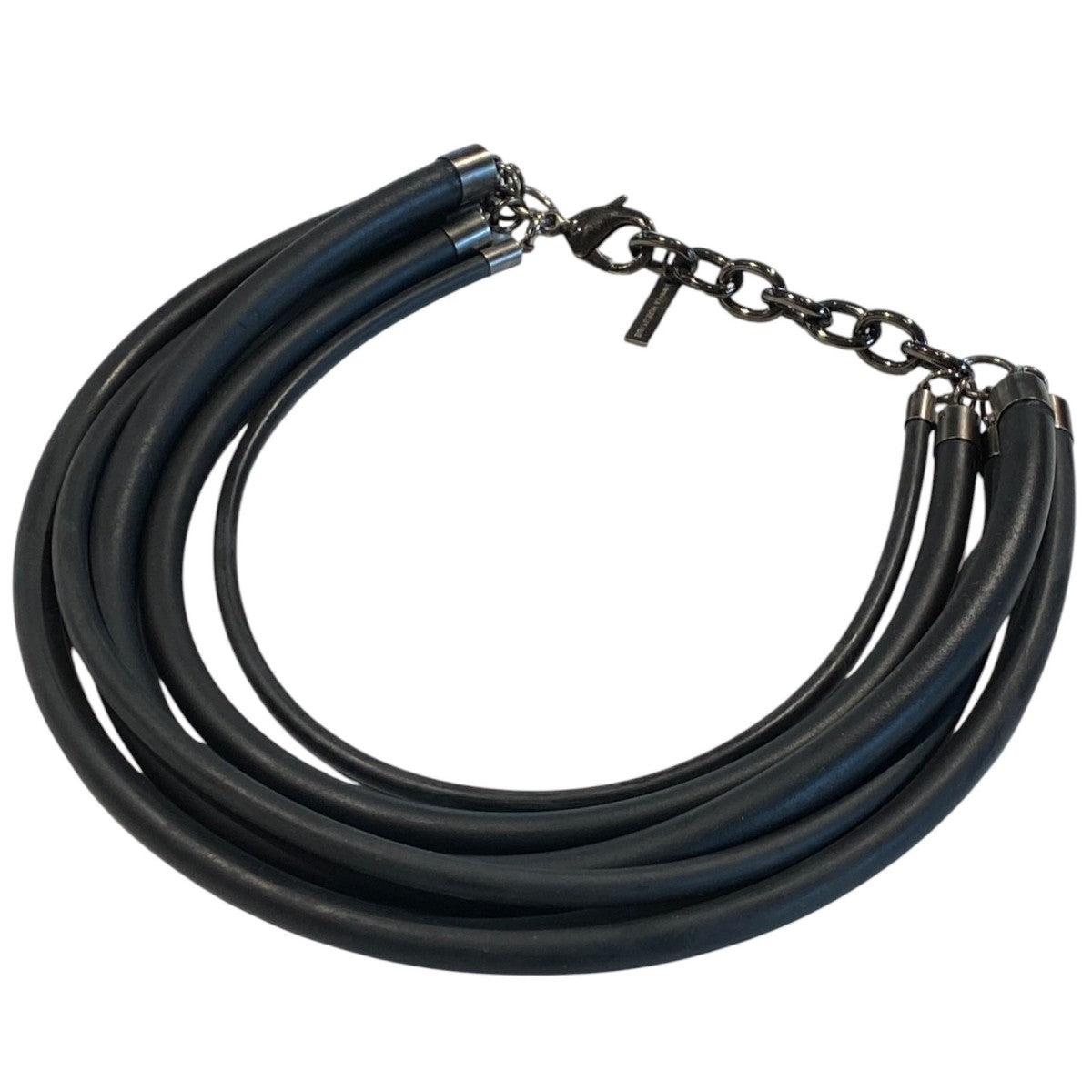 5連Rubber Necklaceラバーネックレスアクセサリー