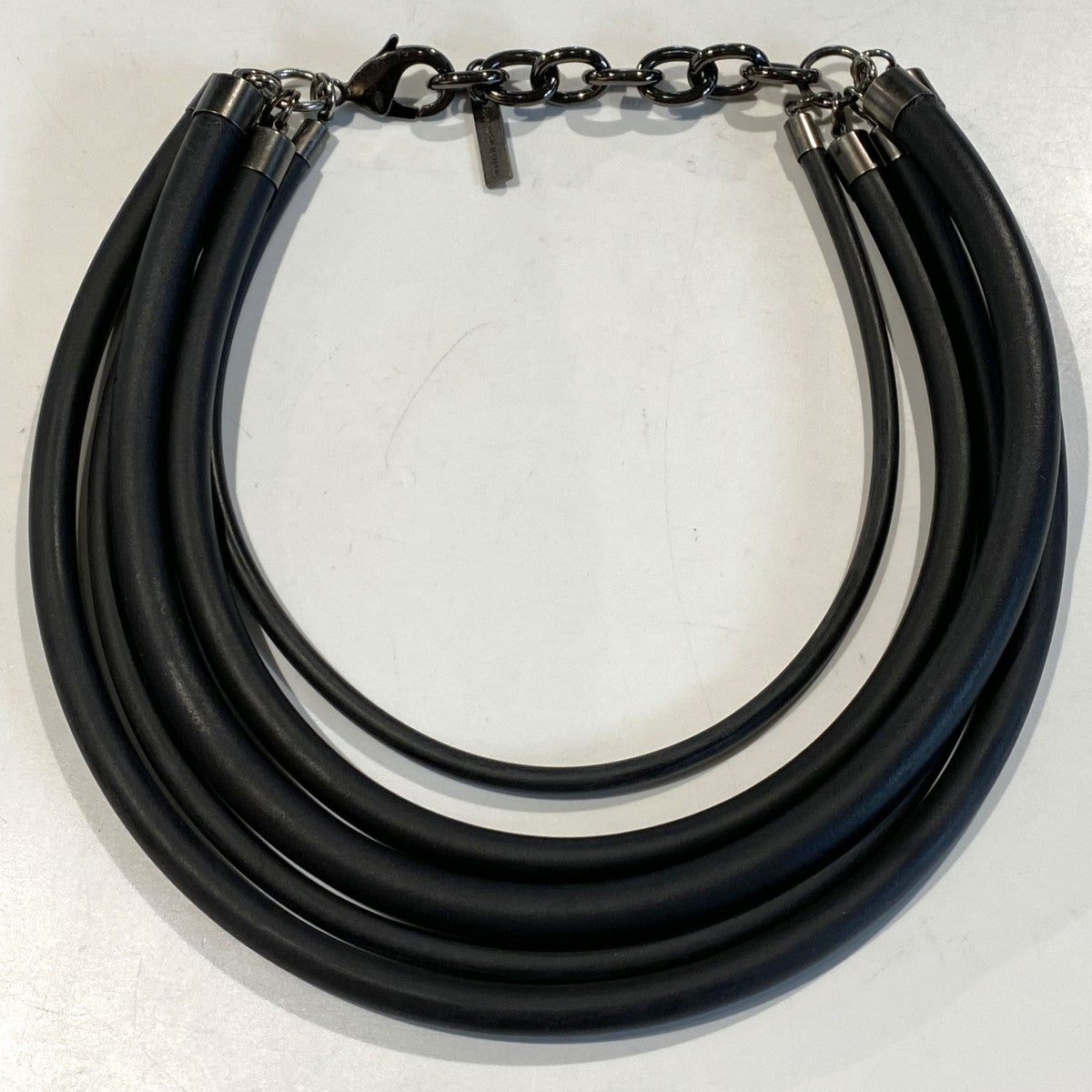 5連Rubber Necklaceラバーネックレスアクセサリー