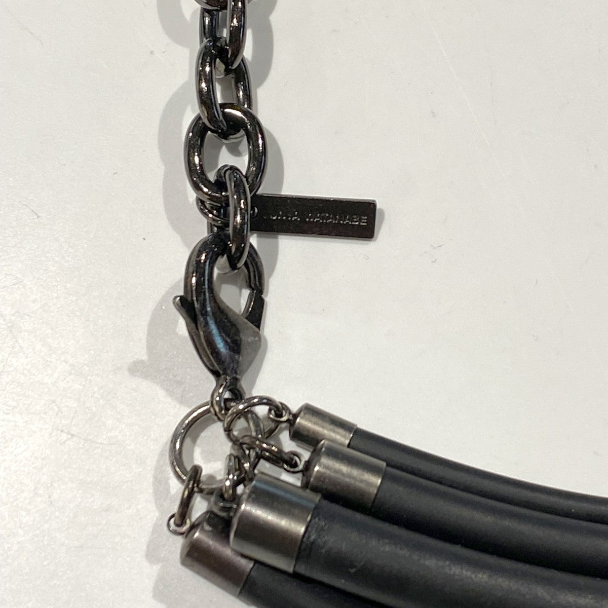 5連Rubber Necklaceラバーネックレスアクセサリー
