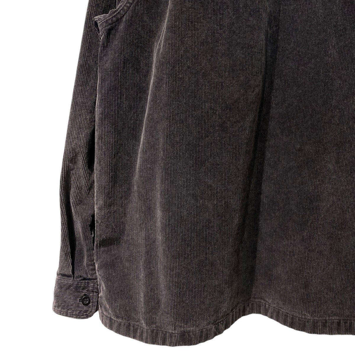 【希少・美品Supreme コーデュロイ ジップアップシャツジャケット ブラック SUPREME シュプリーム 23SS 2-Tone Corduroy Zip Up Shirt