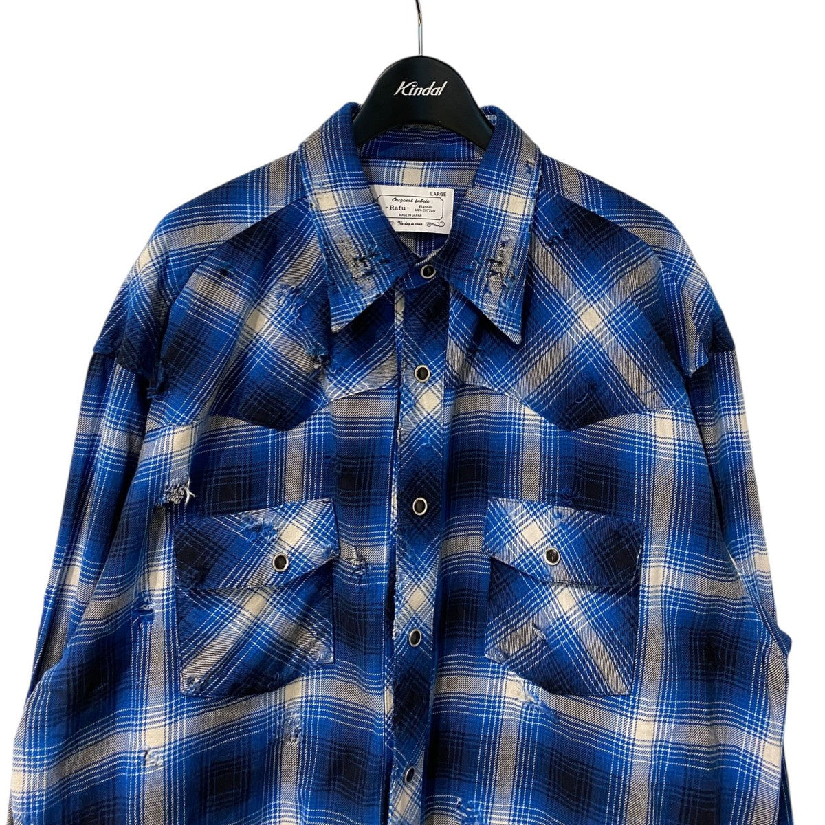 Rafu(MIYAGIHIDETAKA)(ラフ ミヤギヒデタカ) 23SSWESTERN SHIRT