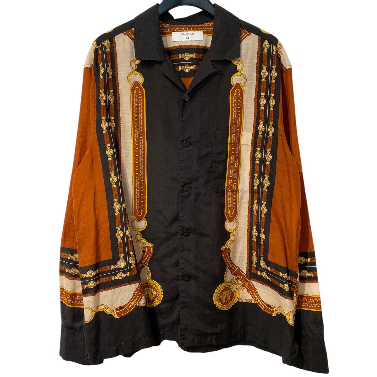 TOGA ARCHIVES×H＆M リゾートプリントシャツ 総柄デザイン