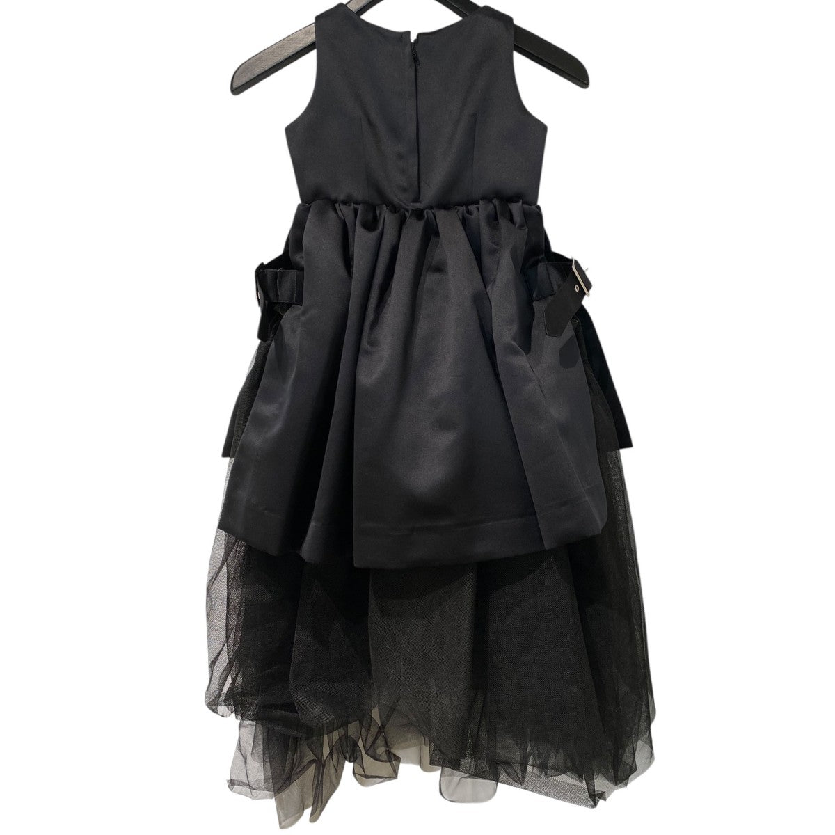 ノワールケイニノミヤ ブラックチュールロングスカート XSサイズ noir  