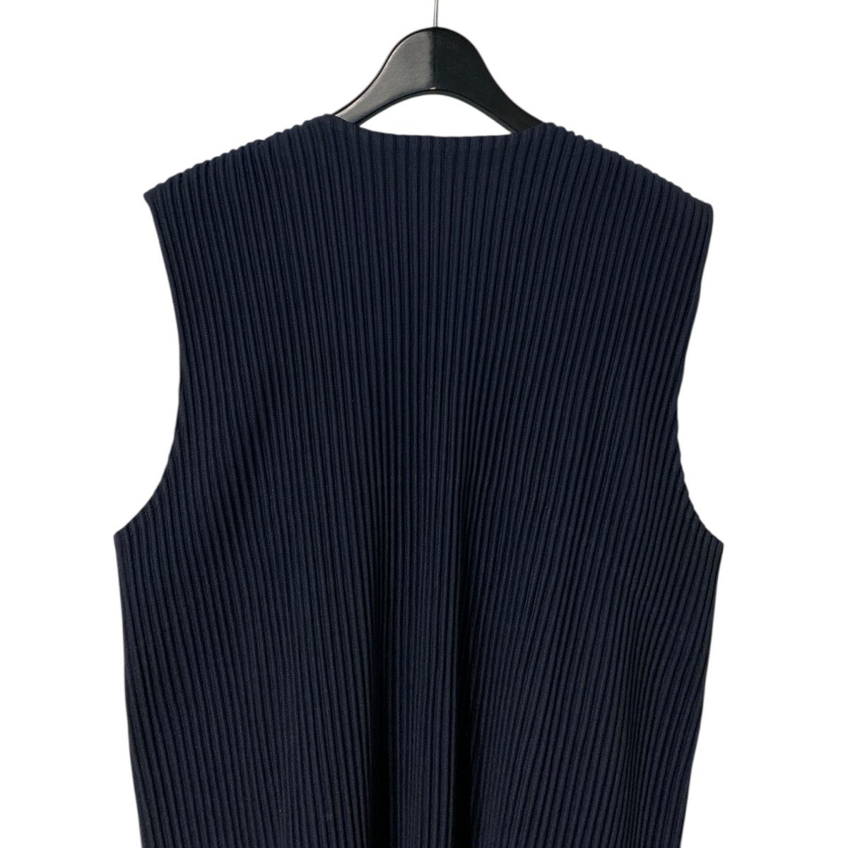 HOMME PLISSE ISSEY MIYAKE BASICライン／シーズンレスPLEATS／VESTプリーツベスト 古着・中古-6枚目のアイテム画像