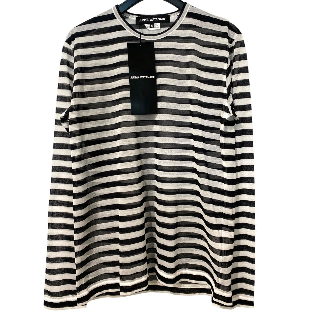 JUNYA WATANABE MAN ボーダーロンT サイズM 中古・古着通販】COMME des GARCONS JUNYA WATANABE MAN (コム