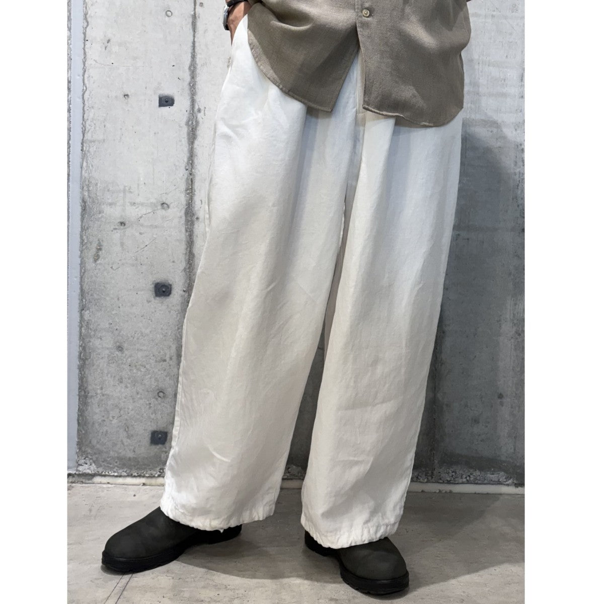VAINL ARCHIVE(ヴァイナルアーカイブ) 23SSMIL-TROUSERワイド