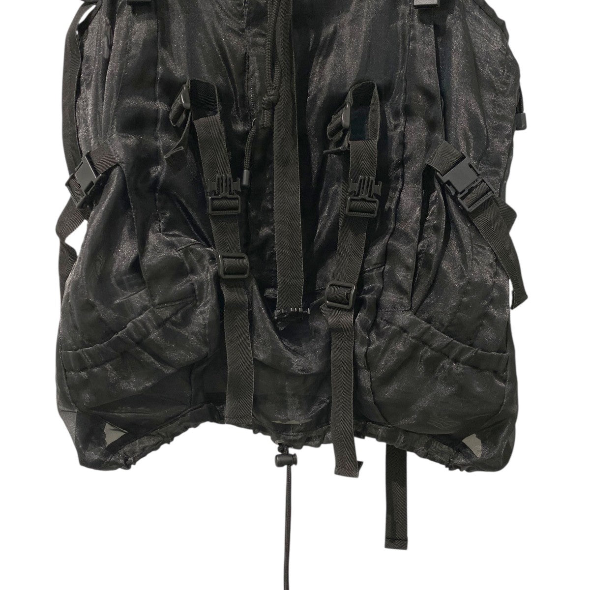 JUNYA WATANABE COMME des GARCONS 25SSJO-B007 Organdy Tech Blouseテックブラウスベストノースリーブトップス 古着・中古-4枚目のアイテム画像