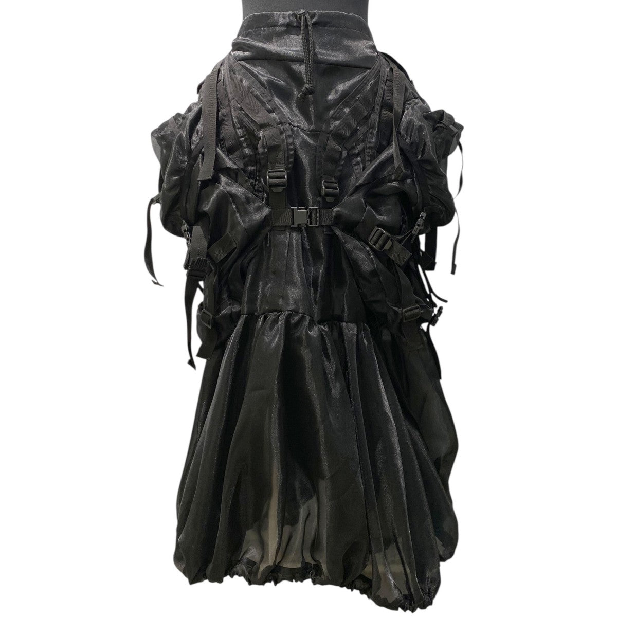 JUNYA WATANABE COMME des GARCONS 25SSJO-S017／Organdy Tech Skirtテックマルチポケットバルーンスカート 古着・中古-1枚目のアイテム画像