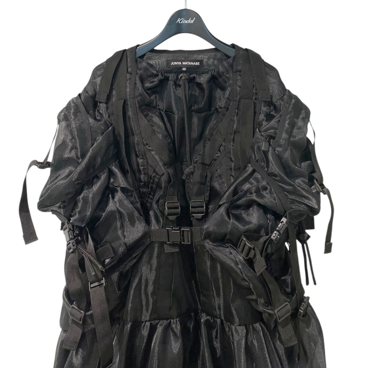 JUNYA WATANABE COMME des GARCONS 25SSJO-S017／Organdy Tech Skirtテックマルチポケットバルーンスカート 古着・中古-6枚目のアイテム画像