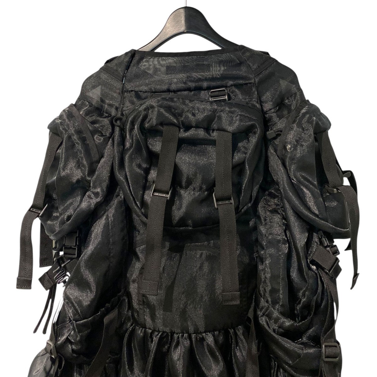 JUNYA WATANABE COMME des GARCONS 25SSJO-S017／Organdy Tech Skirtテックマルチポケットバルーンスカート 古着・中古-8枚目のアイテム画像