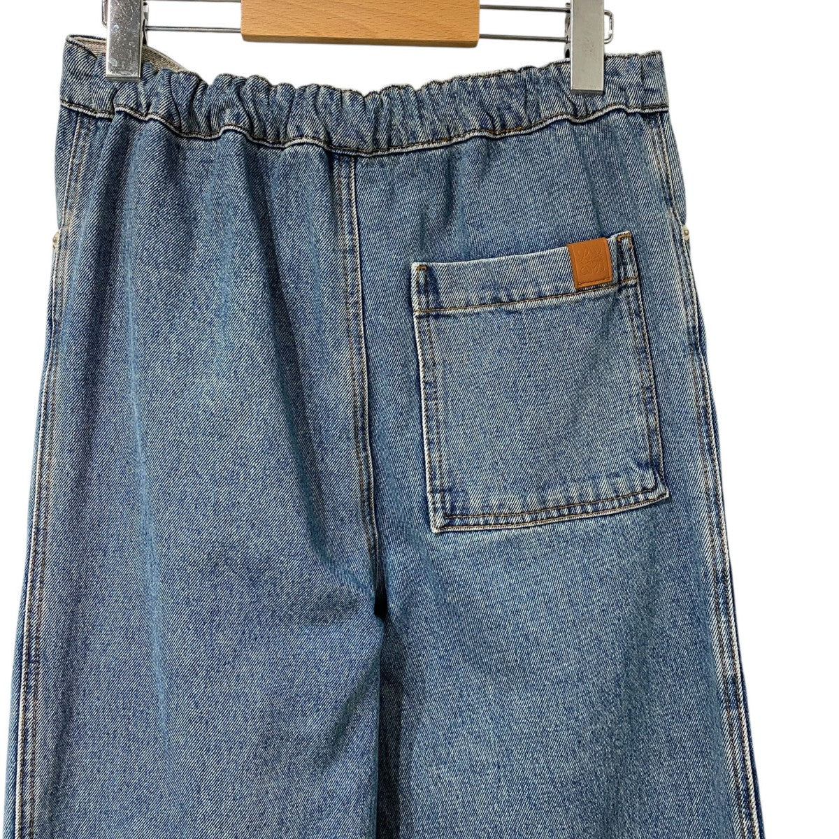 正規 LOEWE ロエベ LOGO DENIM PANTS ロゴ デニム パンツ 中古・古着通販】LOEWE (ロエベ) デニムパンツ スカイブルー