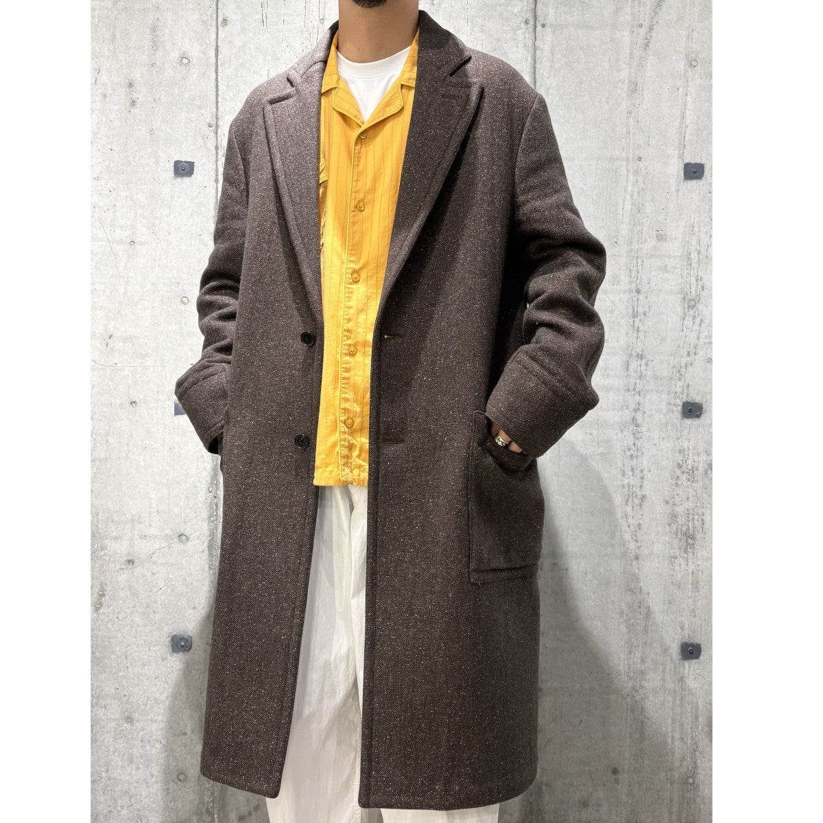 Maison Margiela14(メゾンマルジェラ14) 17AWウールシルクチェスター