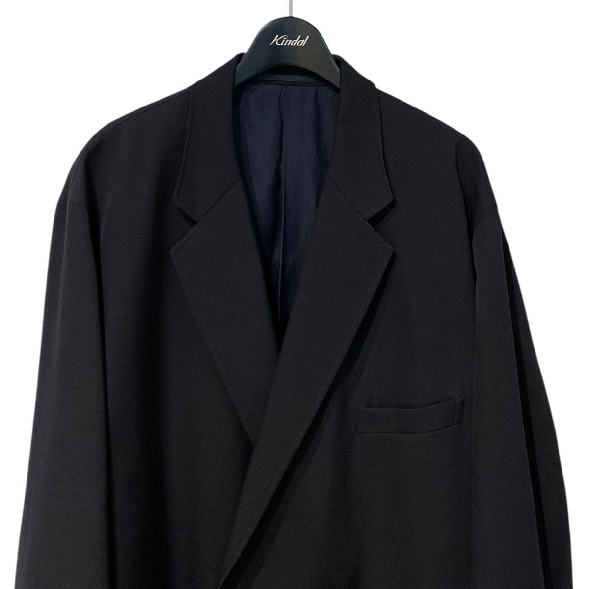 Selvage Wool Double Jacketオーバーサイズウールギャバジンダブルジャケット