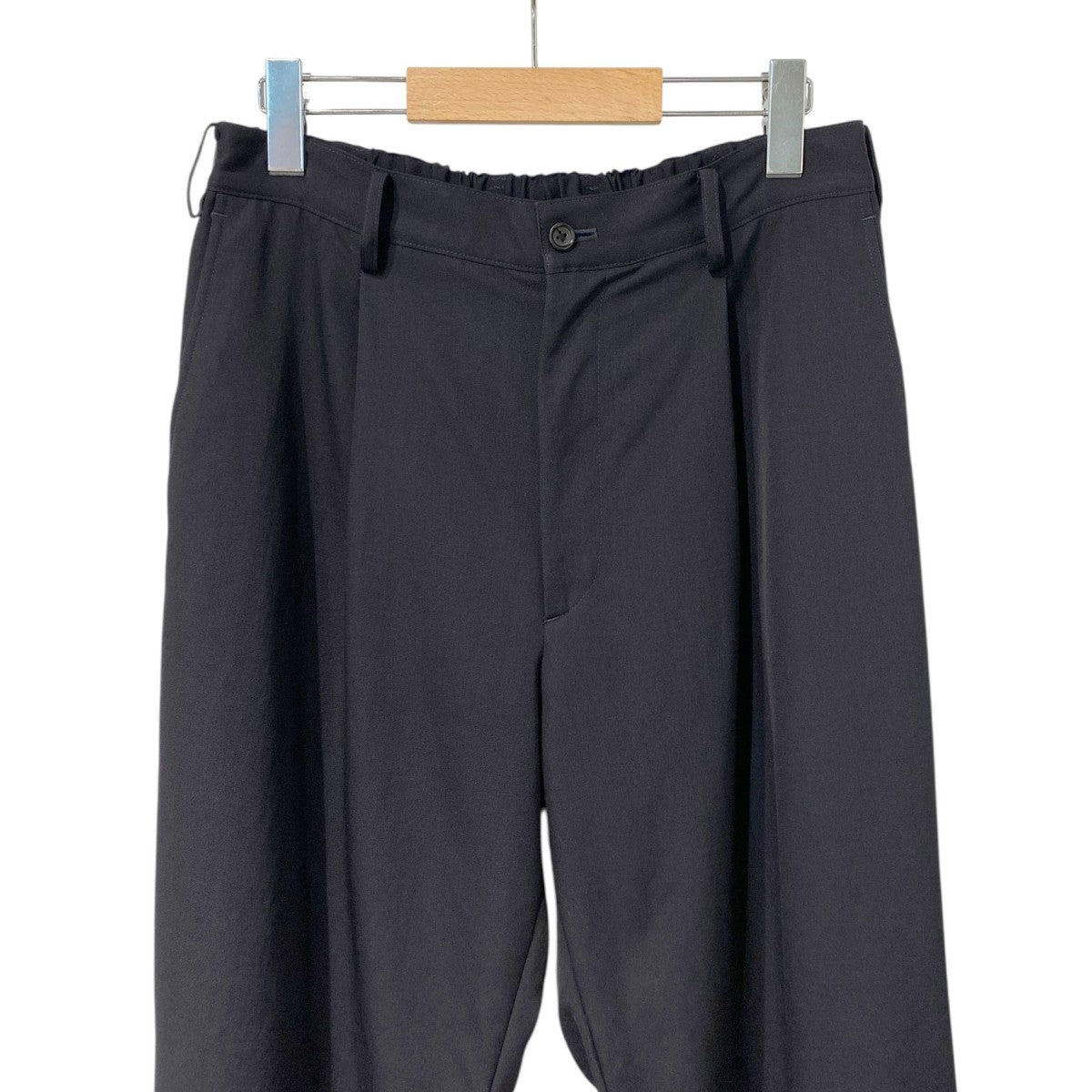 Selvage Wool Tapered Slacksウールギャバジンテーパードスラックスパンツ