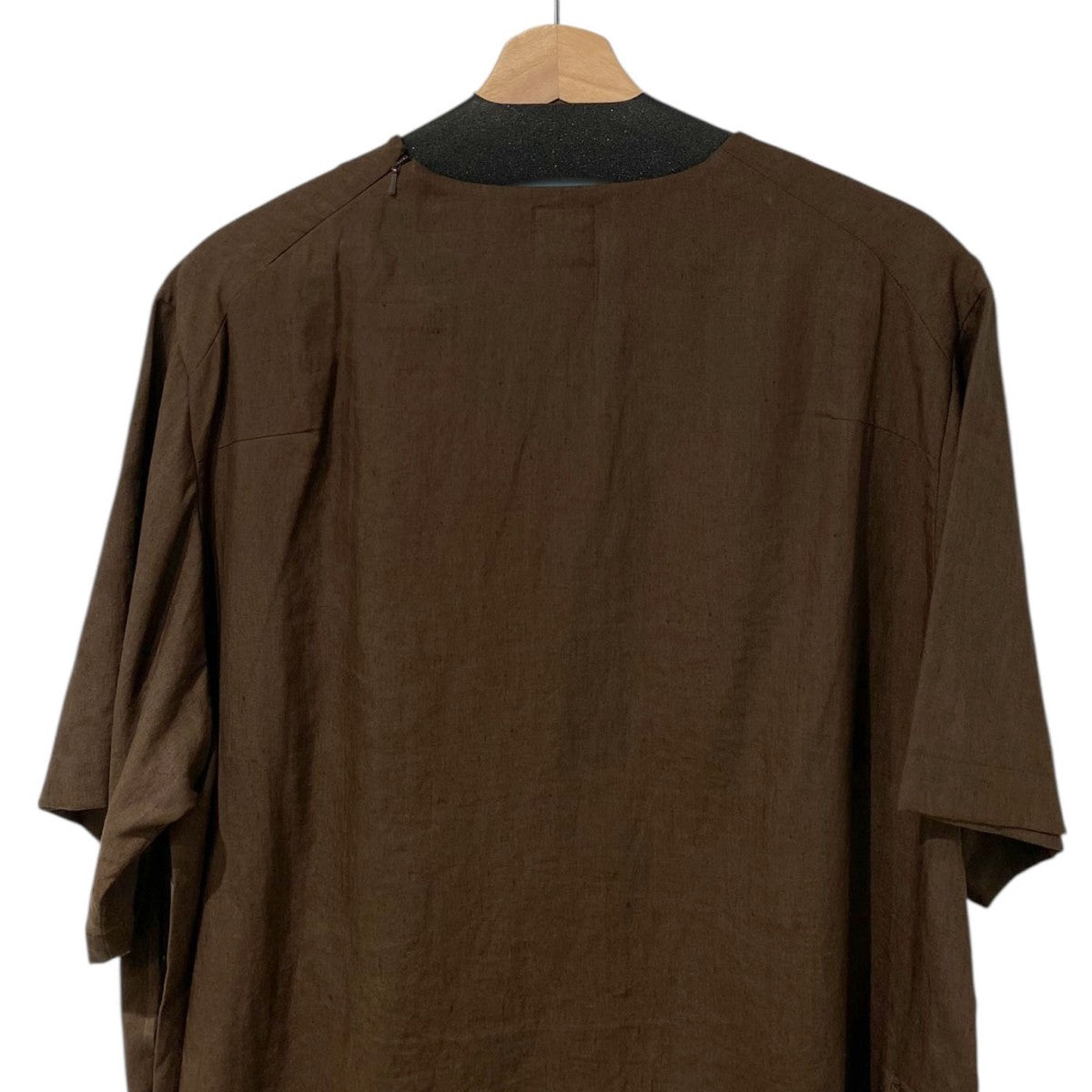 19SSLINEN BELTED TサイドベルトリネンTシャツ