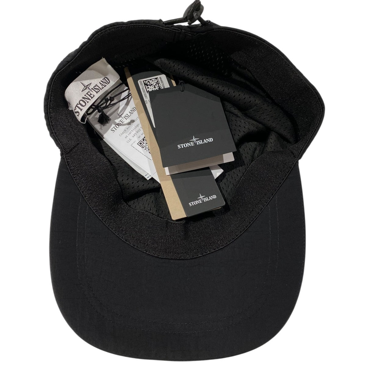 25SSNylon Metal in Econyl 6Panels Capロゴナイロンメタルキャップ帽子