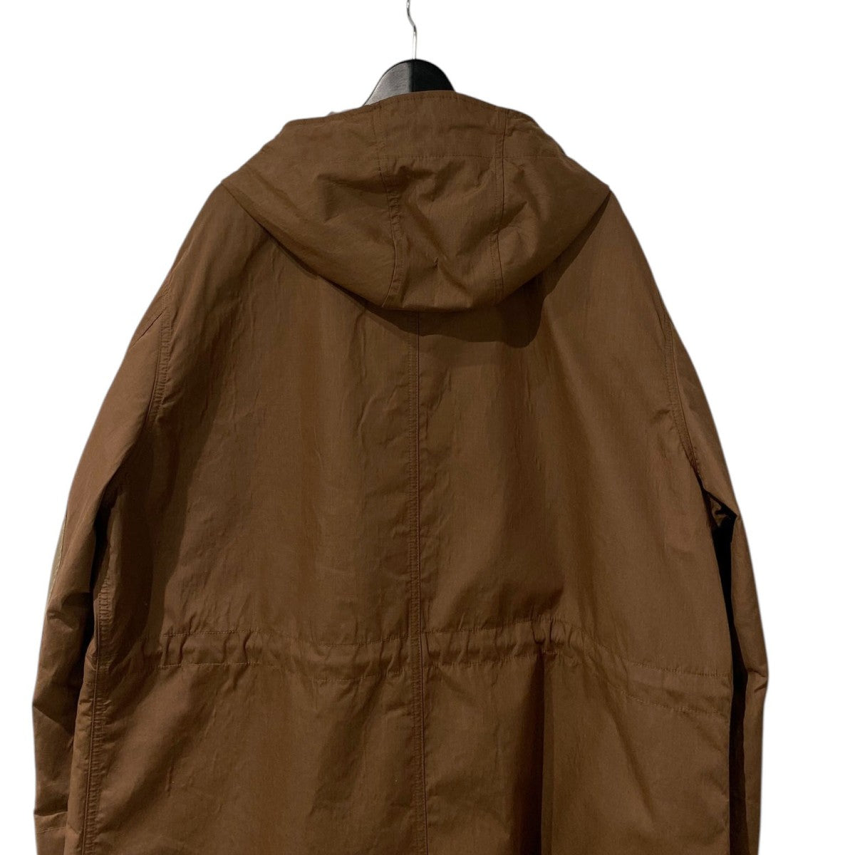 J．W．ANDERSON 22SSLong Utility Parkaロゴレザーパッチミリタリーコート 古着・中古-9枚目のアイテム画像