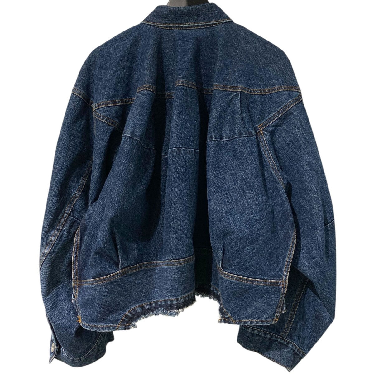 sacai(サカイ) 24SSDenim Blouson-Indigo USED加工デニム