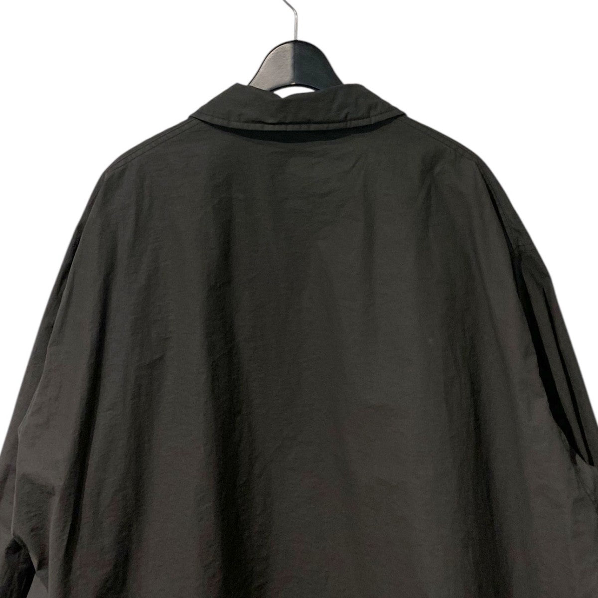 COMOLI(コモリ) 24AWコットンナイロン コーチジャケット ブラック