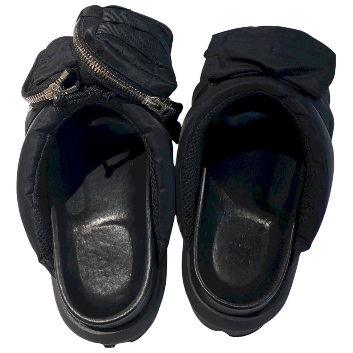 sacai 24SSPocket Slidesポケットレザーサンダル靴 古着・中古-5枚目のアイテム画像