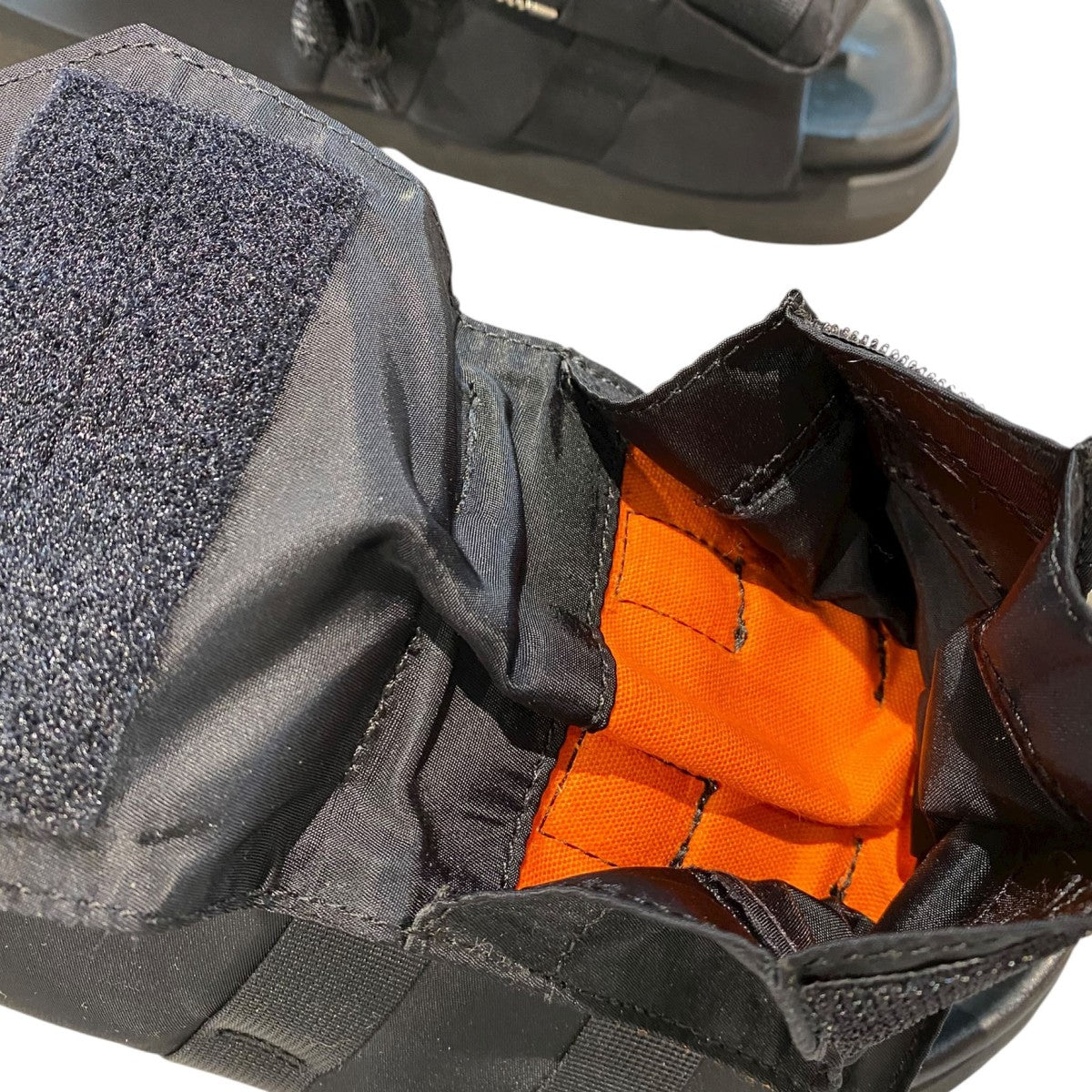 sacai 24SSPocket Slidesポケットレザーサンダル靴 古着・中古-7枚目のアイテム画像