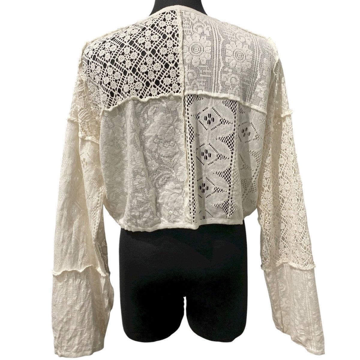 anuke(アンヌーク) 25SSPatchwork Lace Cardiganパッチワークレース