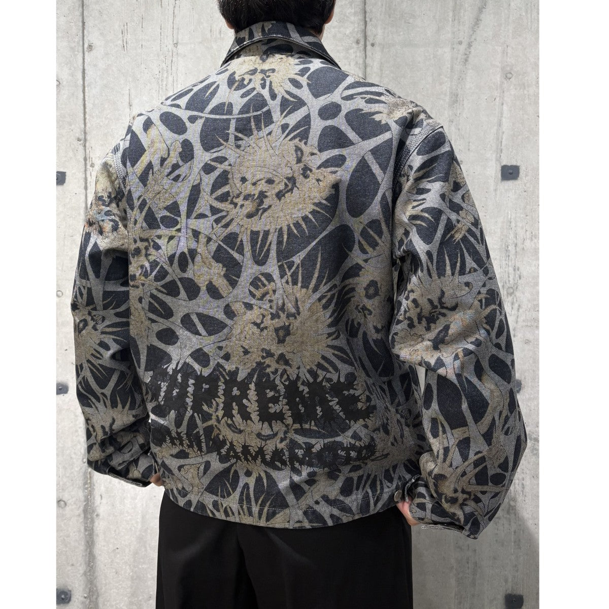 Y's Yohji Yamamoto×Supreme 25AWY's Denim Work Jacket総柄