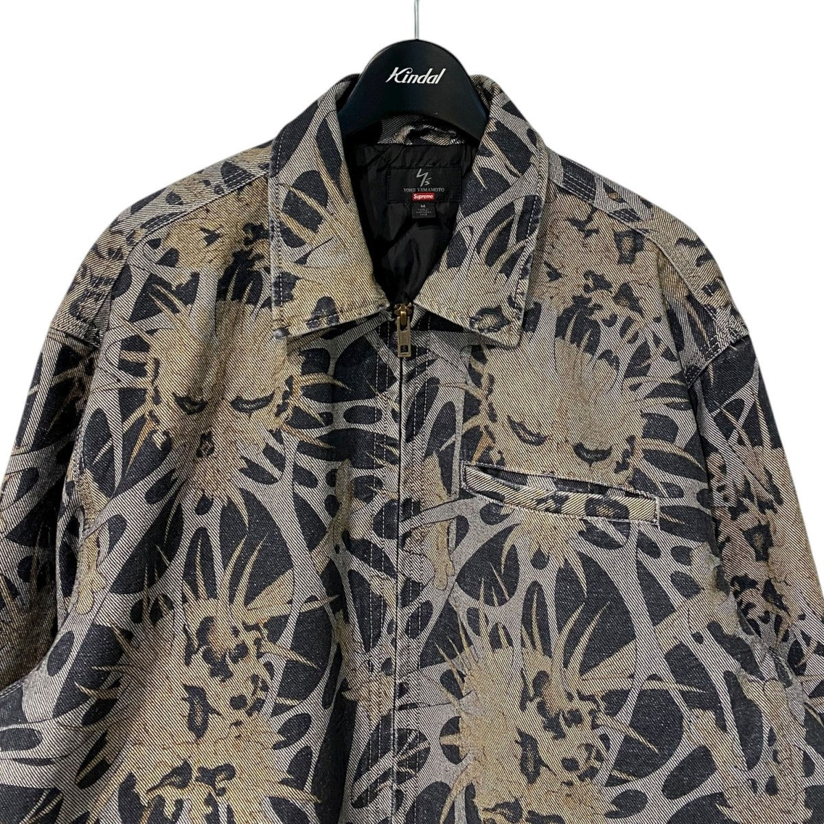 Y's Yohji Yamamoto×Supreme 25AWY's Denim Work Jacket総柄ワーク